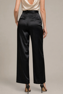 Pantalon Améliane – Coupe large – 100 % soie de mûrier