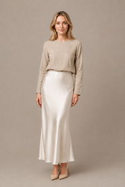 Jupe Isadora Maxi – 100 % soie de mûrier