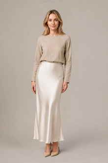 Jupe Isadora Maxi – 100 % soie de mûrier