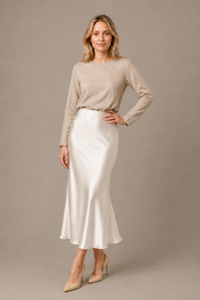 Jupe Isadora Maxi – 100 % soie de mûrier