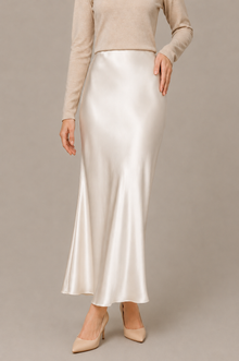Jupe Isadora Maxi – 100 % soie de mûrier