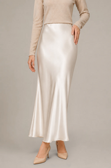 Jupe Isadora Maxi – 100 % soie de mûrier