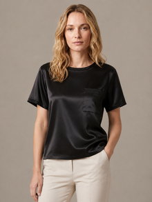 Top Zélina – 100 % soie de mûrier