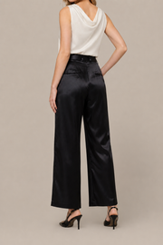 Pantalon Améliane – Coupe large – 100 % soie de mûrier