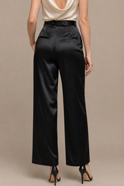 Pantalon Améliane – Coupe large – 100 % soie de mûrier