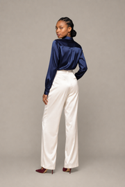 Pantalon Valéria – 100 % soie de mûrier