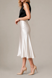 Jupe Calista Midi – 100 % soie de mûrier