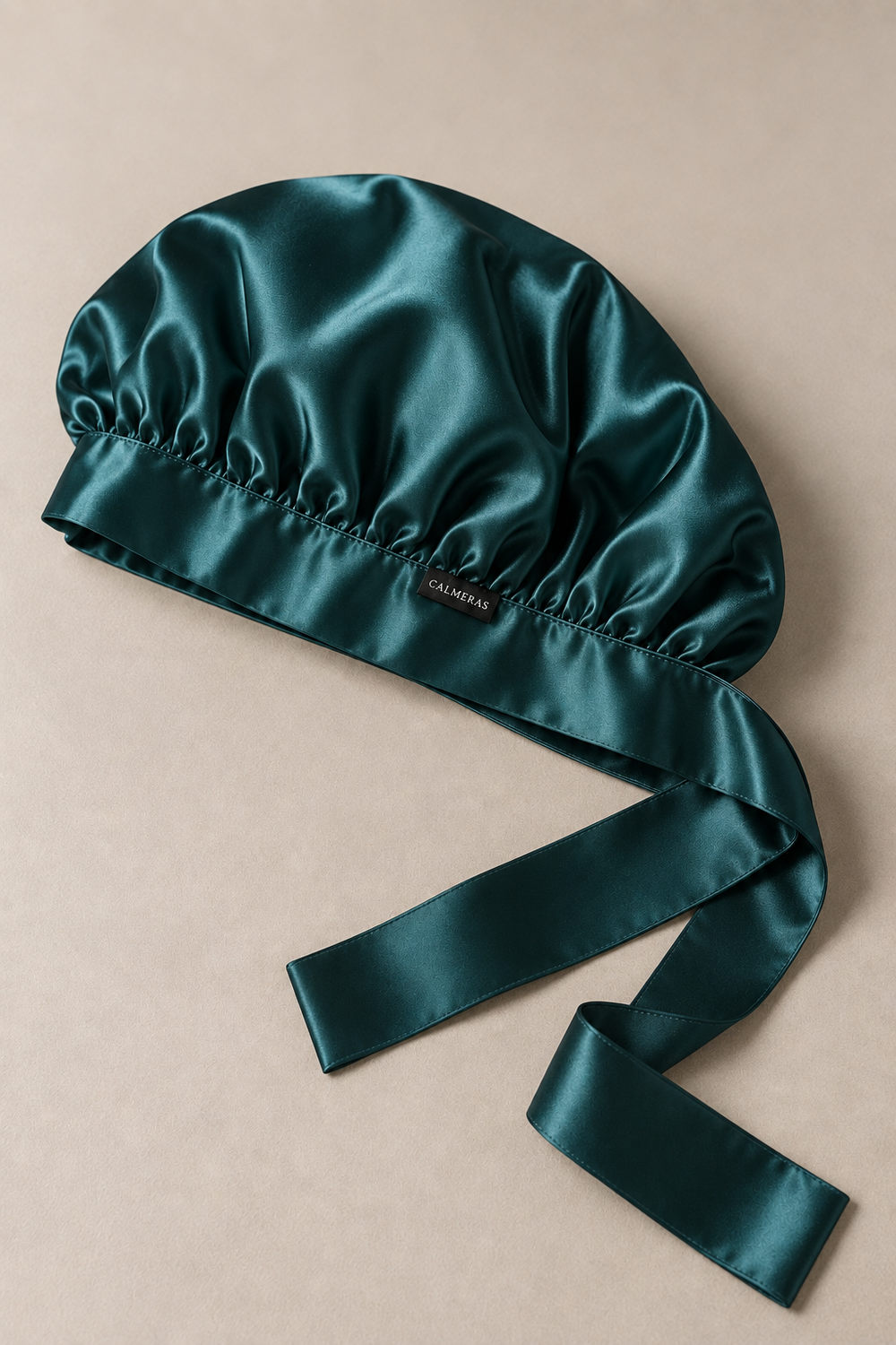 Bonnet Noctéa – 100 % soie de mûrier – Vert