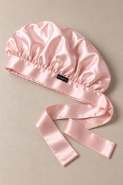 Bonnet Noctéa – 100 % soie de mûrier – Rose