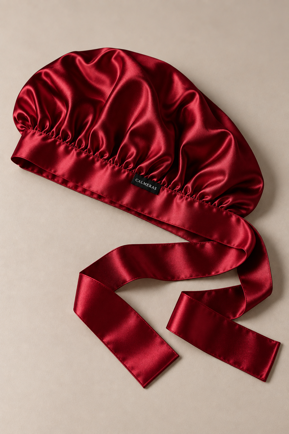 Bonnet Noctéa – 100 % soie de mûrier – Prune
