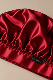 Bonnet Noctéa – 100 % soie de mûrier – Prune