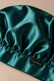 Bonnet Noctéa – 100 % soie de mûrier – Vert